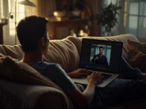 Create studio-quality AI videos from anywhere using the Synthesia platform