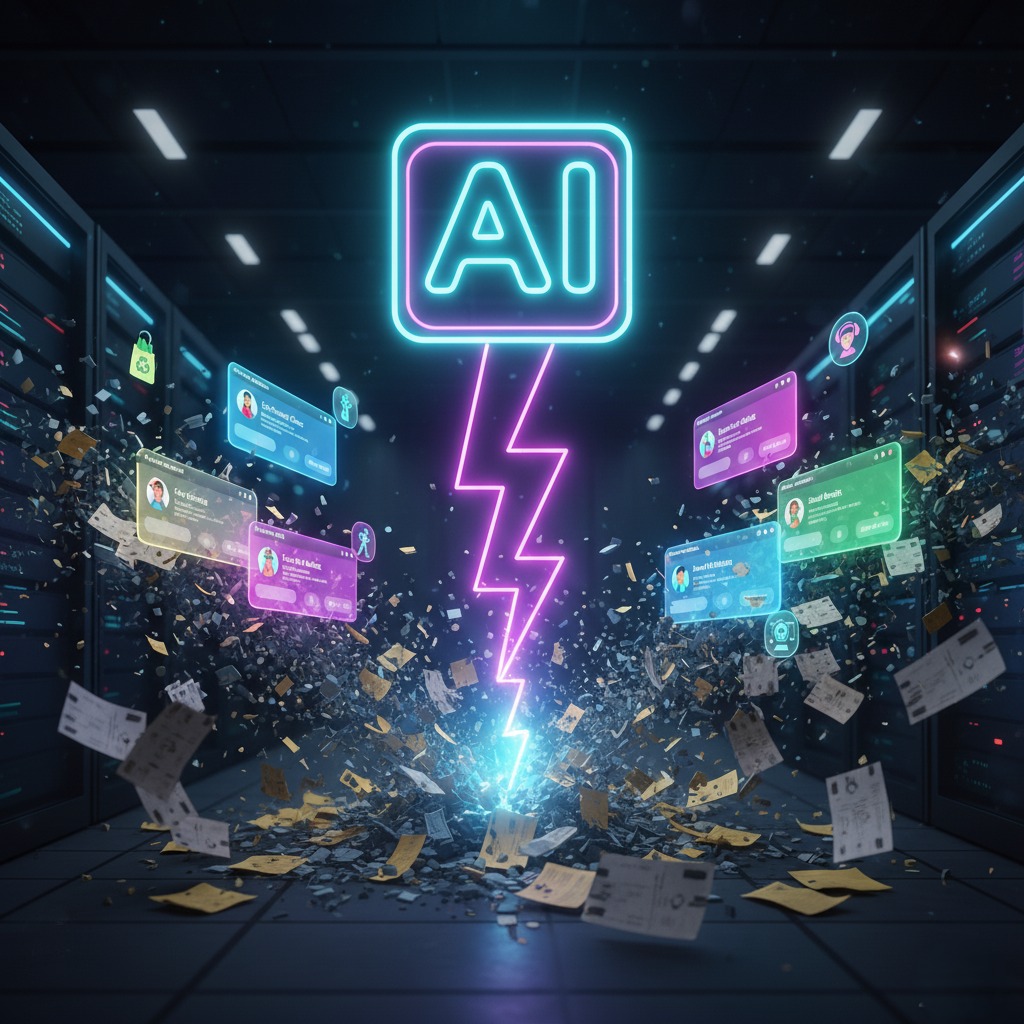 AI replacing outdated e-commerce templates with dynamic personalization