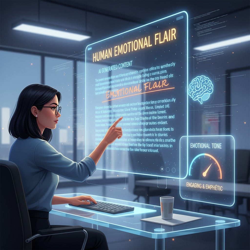 Collaboration between AI tools and human copywriters for e-commerce content